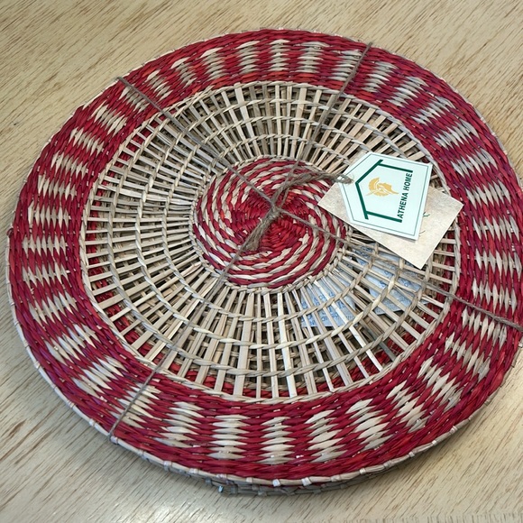 Athena Home Handmade Placemats (4) NWT - Picture 1 of 5
